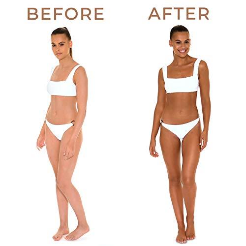 HauteBronze Tan Towels - Dark - Dark Skin Tones - Self Tanning Wipes - Half-Body 10 pack - Sunless Tanning Towelettes Provide a Streak-Free Flawless Application