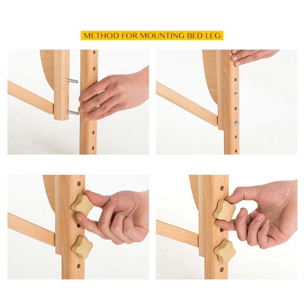 ERoomQ ERoomQ Spa Tables Portable Lightweigh 2-Section Massage Table Couch Spa Beauty Salon for Reiki Therapy Treatment Salon (Black 186 * 70cm)