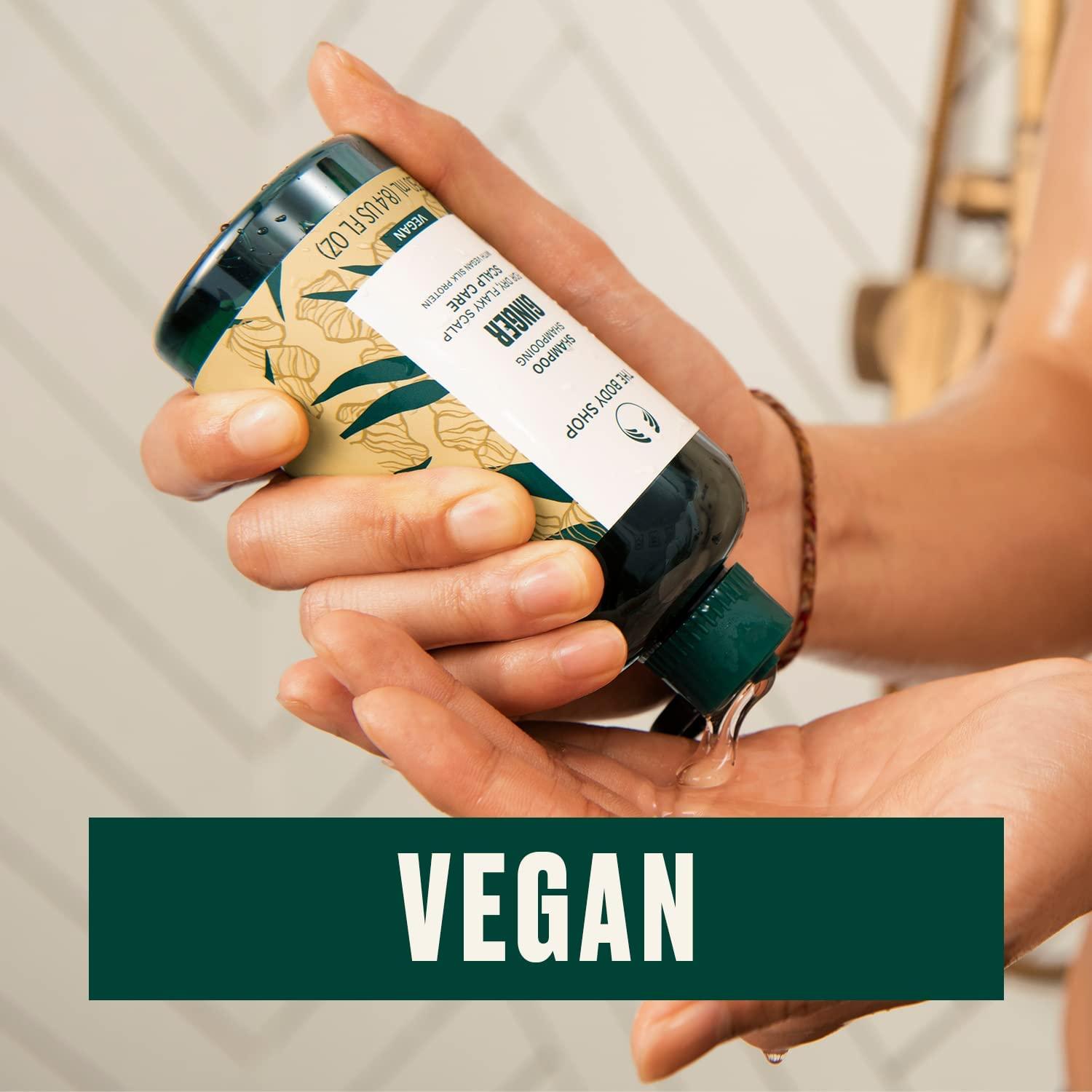 The Body Shop The Body Shop Ginger Scalp Care Shampoo – For Dry, Flaky Scalps – With Vegan Silk Protein – 400ml