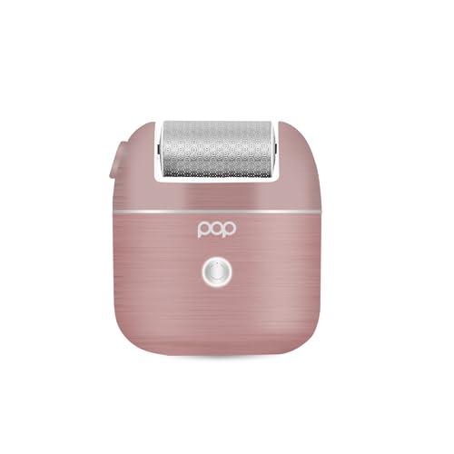 Pop Sonic Pedi Pro Electric Foot File - Electric Callus Remover for Feet - Pedi Spa Foot Exfoliator Tool for Men/Women (Rose Gold)