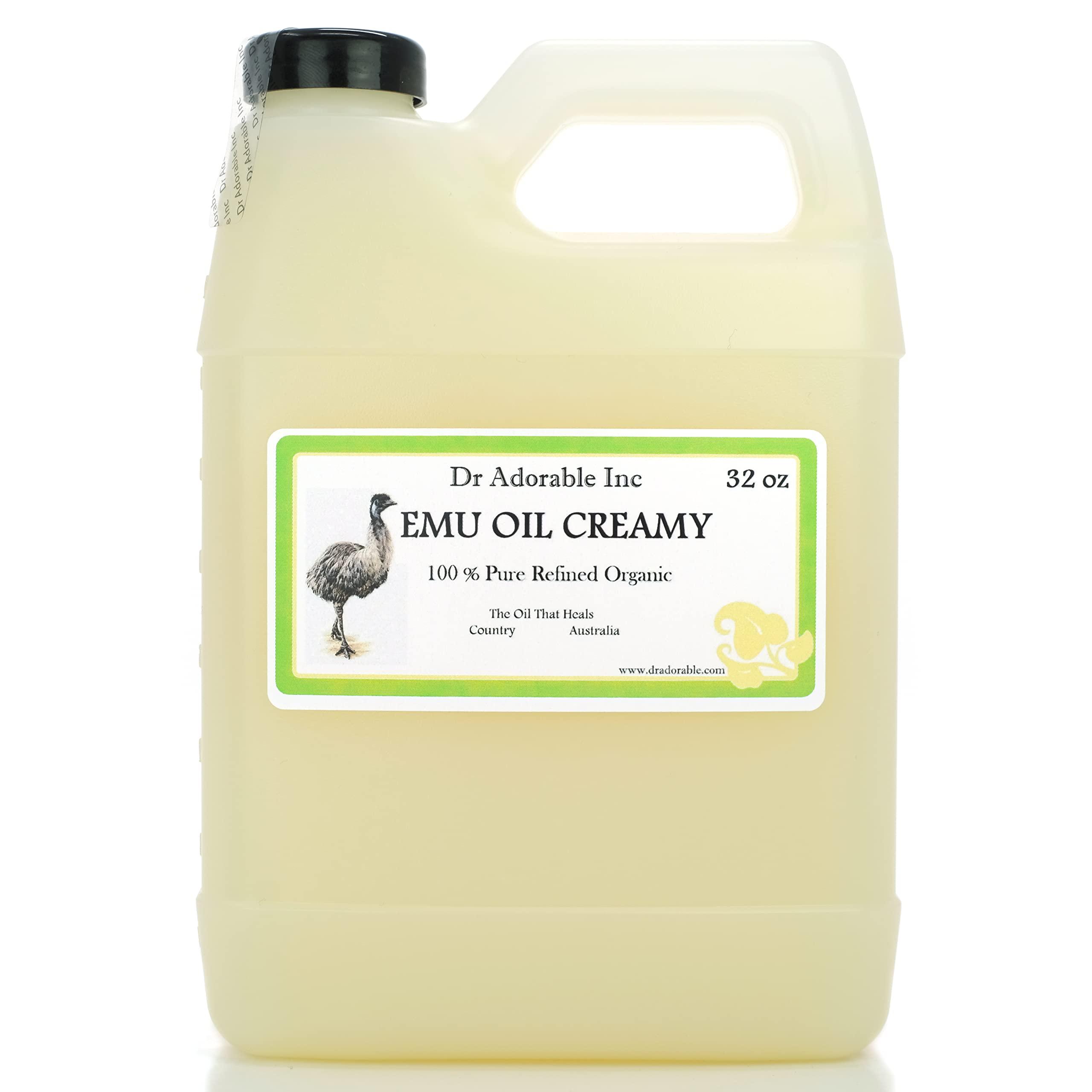 Dr Adorable Dr Adorable - 32 oz - Creamy Emu Oil - 100% Pure Natural Organic