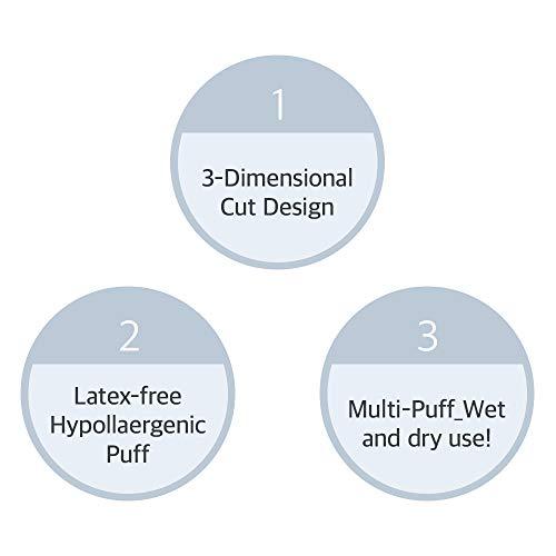 EQUMAL [EQUMAL] BASE CONTROLLER 01 MILKY, Makeup Sponge for Foundations, Powders & Creams