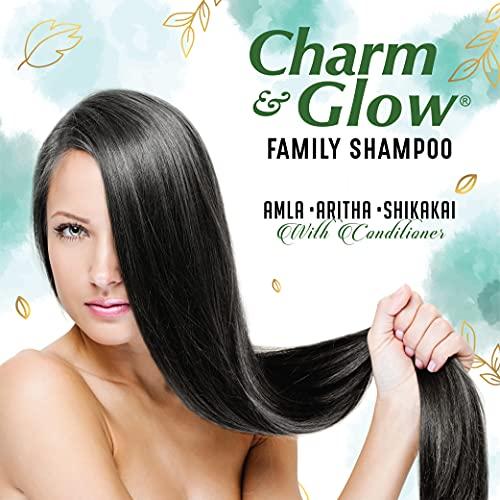 CHARM & GLOW CHARM & GLOW Amla, Aritha And Shikakai Shampoo (700Ml)