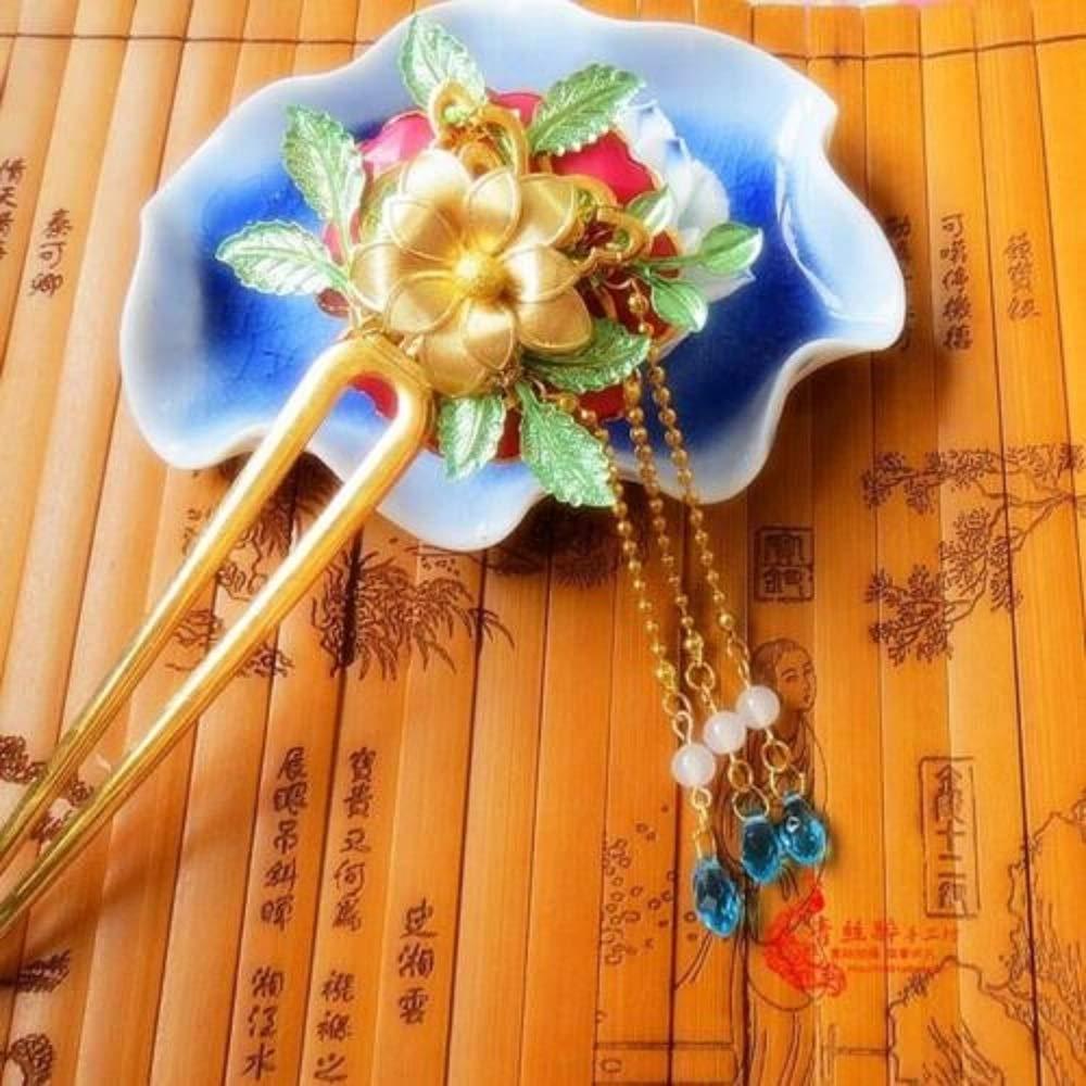 GK-O GK-O Anime Akatsuki no Yona Handmade Cosplay Hairpin Hair Clips Costume Hair Accessory