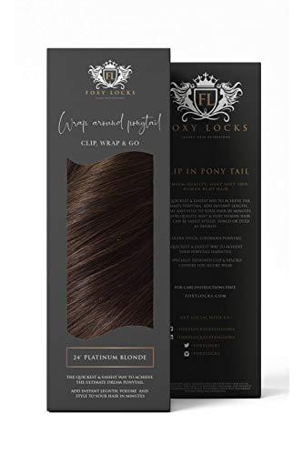 Foxy Locks Foxy Locks COCOA - WRAP PONYTAIL CLIP IN HAIR EXTENSIONS 12/16 / 22/26 INCH 12\" | 100g
