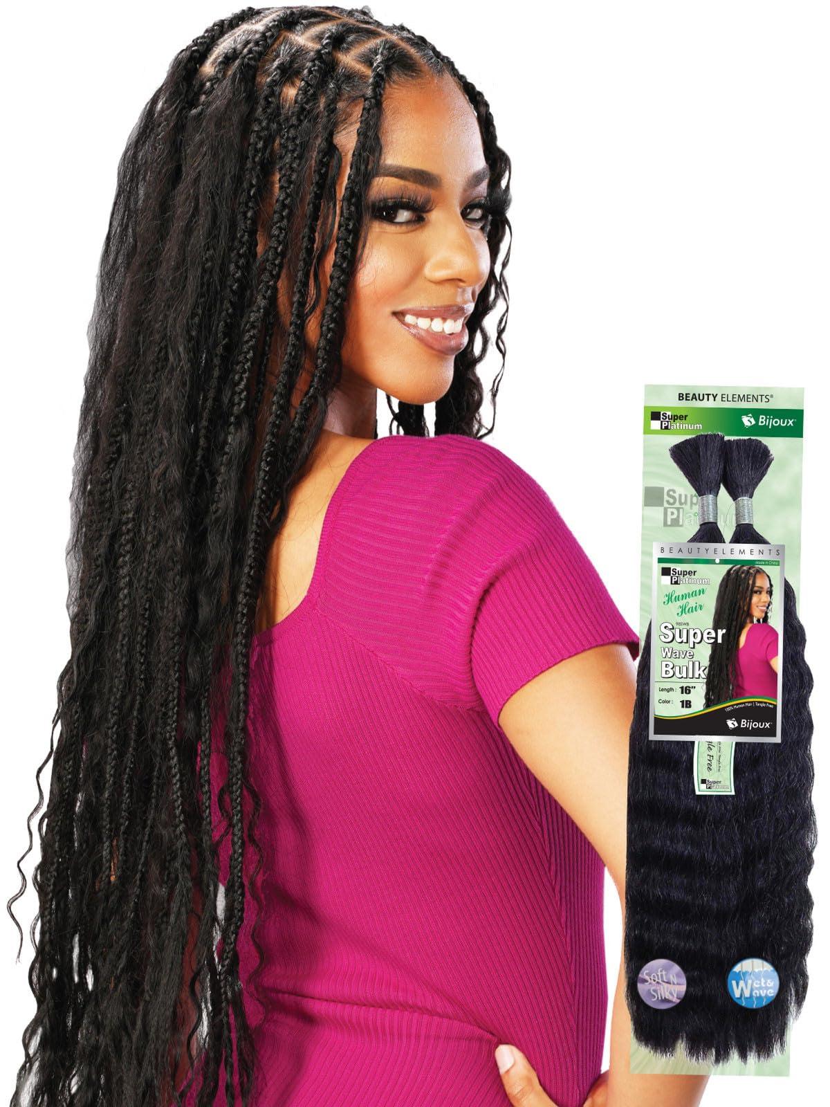 B BIJOUX HAIRKING BIJOUX HH SUPER W BULK 16\" 18\" 20\" 22\" (22, 1B)