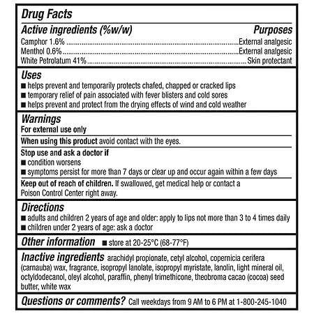 ChapStick ChapStick Classic Medicated Lip Balm & Skin Protectant (3 Pack)