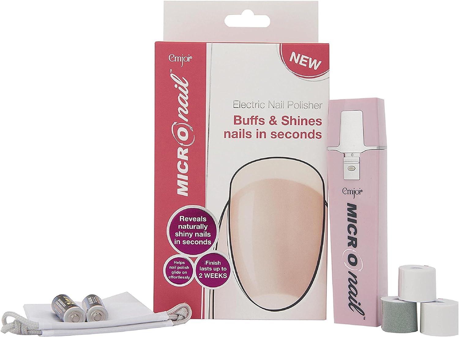 Emjoi Emjoi Micro Nail Manicure or Mani Pedi--Smooths, Buffs & Shines Instantly