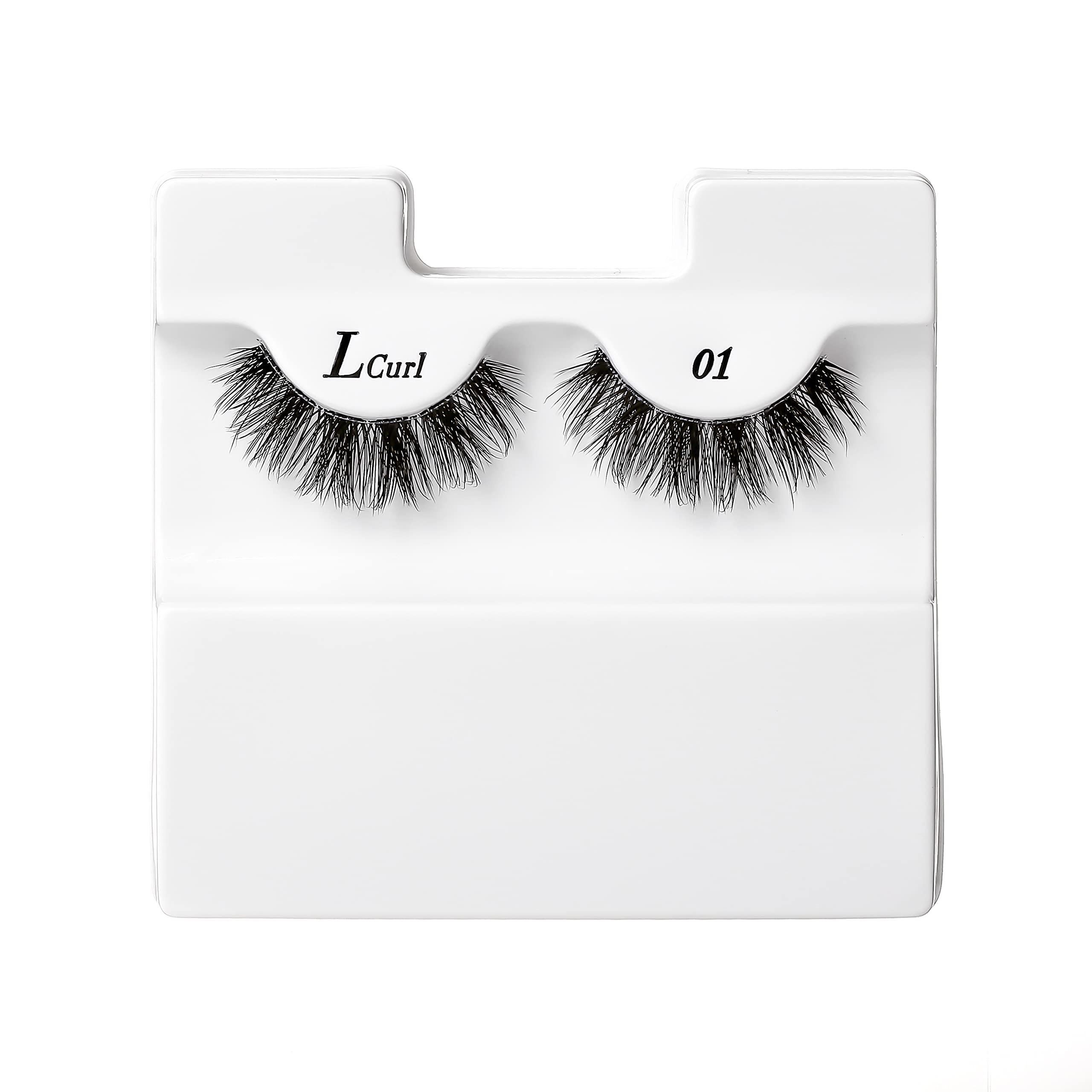KISS i-Envy False Eyelashes L Curl Natural Lashes Salon Lash Extension Effect