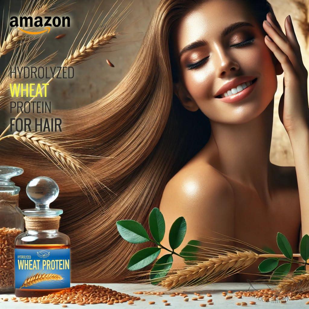 Artekas Innovation Artekas Innovation - HYDROLYZED WHEAT PROTEIN - Liquid - for Homemade Hair, Skin, Body Wash, Shampoos, Conditioners - 1.76 Oz