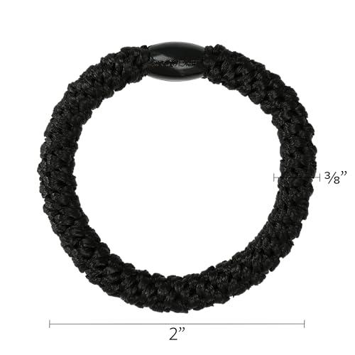 L. Erickson L. Erickson Grab & Go Pony Tube, Sunflower, 15 No Damage Hair Ties for thick hair