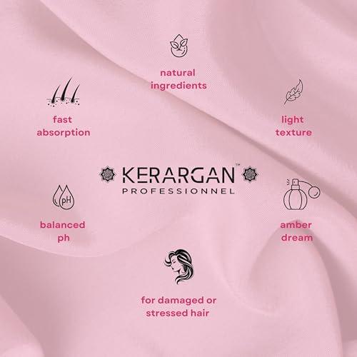 KERARGAN KERARGAN - Ultra Repairing Daily Leave-In Keratin Treatment for Stressed Hair - Protection and Shine - Aloe Vera, Argan Oil - Sulfate-Free, Non-GMO, No Mineral Oil - 11.8 Fl oz