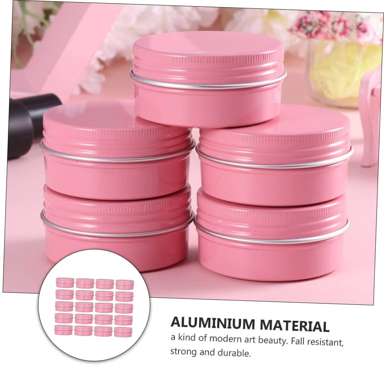 NOLITOY NOLITOY 20Pcs 50ml Makeup Cream Pots Travel Cosmetic Containers for Lotion and Sample Cream Versatile Jars for Jewelry and Earrings Storage