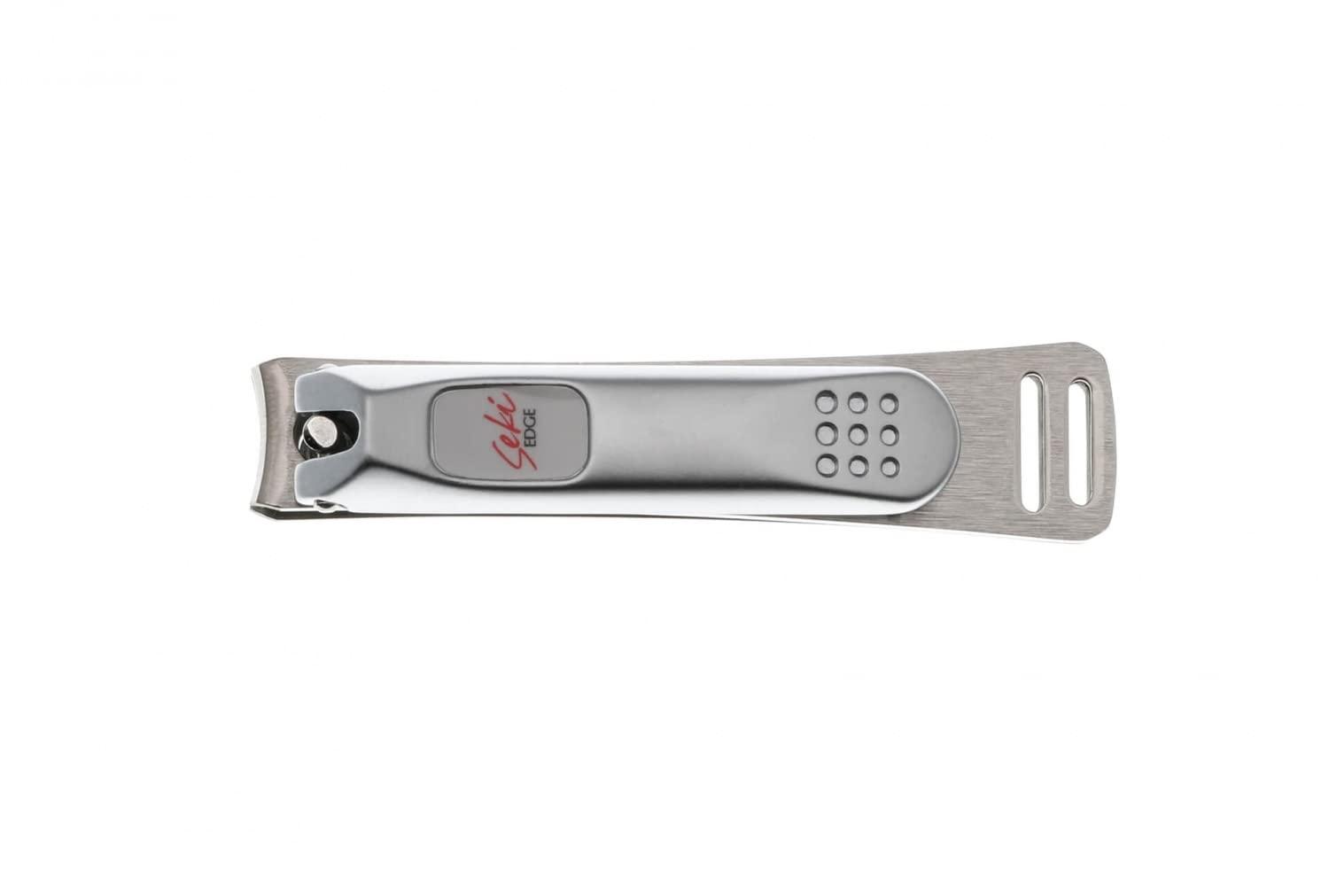 Seki EDGE Seki Edge Nail Clippers (SS-106) - Stainless Steel Fingernail Clippers for Men & Women - Sharp Cutting Edges for Thick Nails - Professional & Home Use - Made in Japan