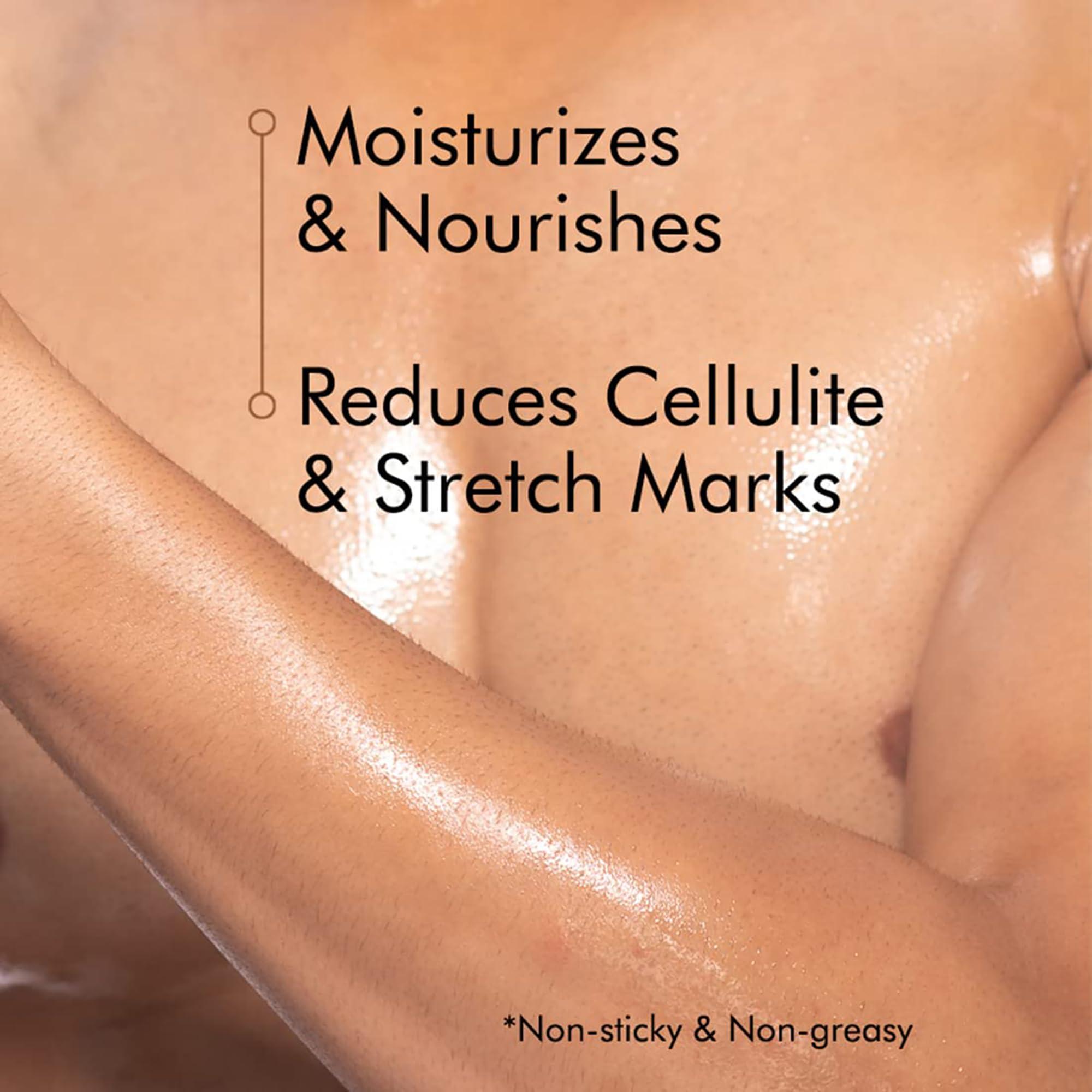 mCaffeine mCaffeine Coffee Body Polishing Oil (100ml) for Reducing Stretch Marks and Cellulite | With Olive Oil and Vitamin E for a Soft and Moisturized Skin | Natural and Vegan Oil for Daily-Use