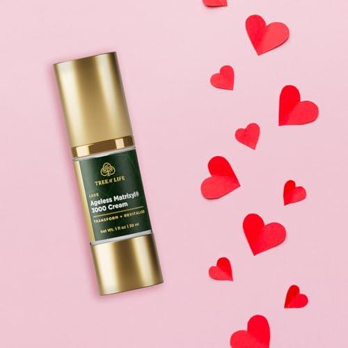 Tree of Life Beauty Tree of Life Beauty Moisturizer, Matrixyl 3000 Face Cream With Peptide Reduces Fine Lines, Wrinkles & Firms Skin - Dermatologist Tested for Dry Sensitive Skin - Non-Greasy Facial Skin Care - 1 Fl Oz