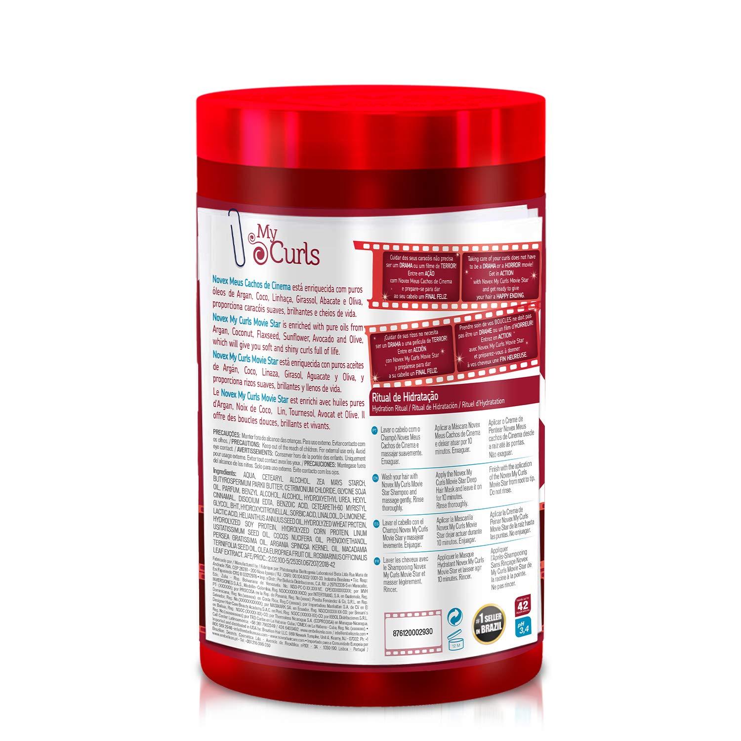 NOVEX Novex My Curls Movie Star Hair Mask 35oz (Pack of 2)