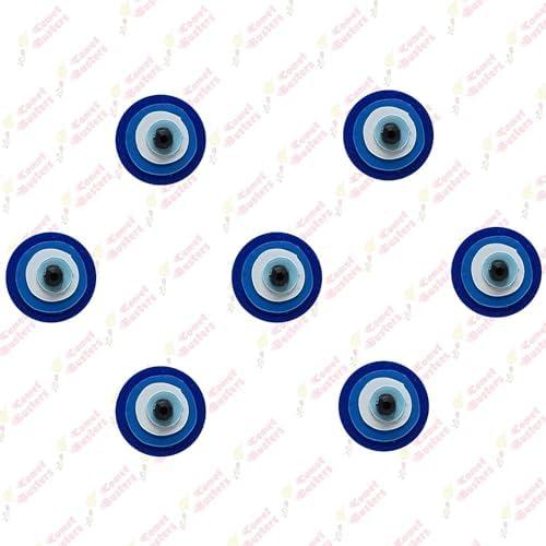 Crystalline Jewelry Crystalline Jewelry Blue Head Bindi Traditional Third Eye Design Velvet Material Face Gems Face Jewel Makeup For Women (2 Pack)(8mm), Medium