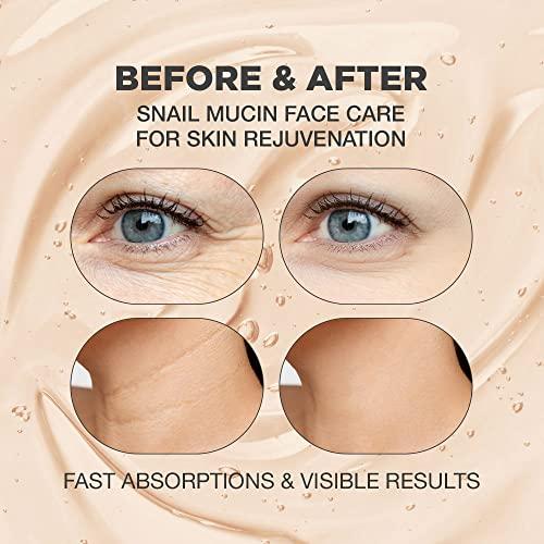 PROOT Snail Mucin Mask | Advanced Snail Mucin Mask | Snail Mucin 96% Concentrate Essence | Snail Mucin Mask with High Concentrate of Snail Secretion Filtrate | Snail Mask with Natural and Innovative Skin Rejuvenating Complex | Korean Snail Mucin Mask with