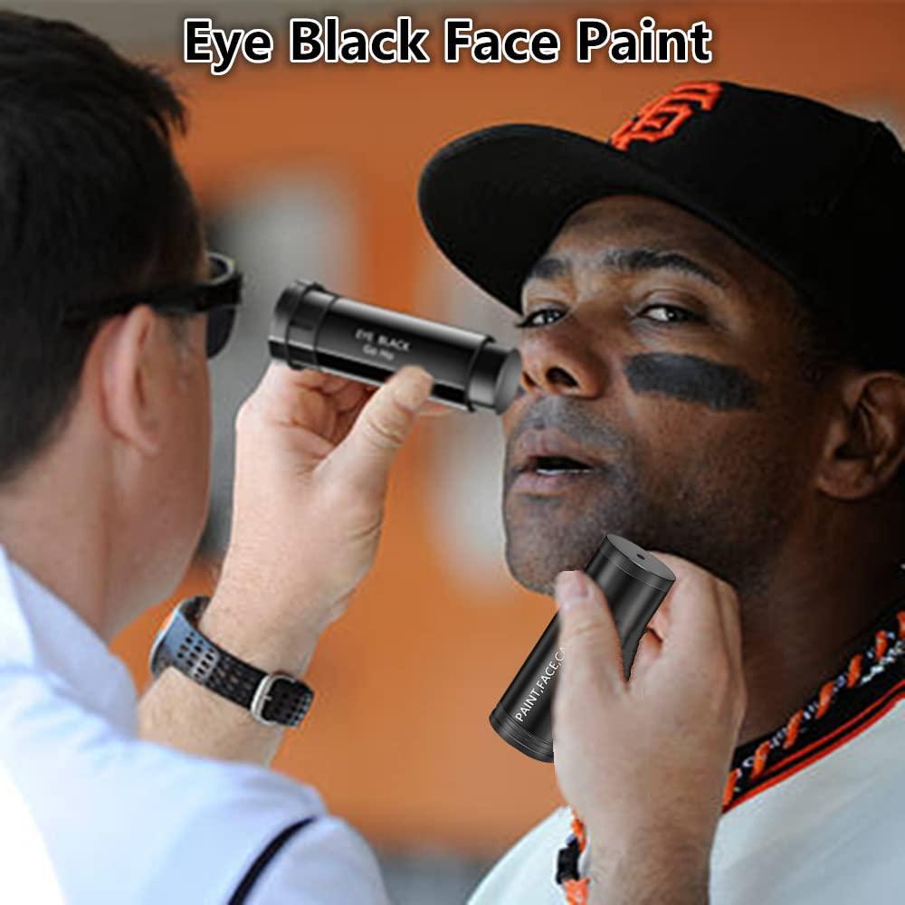 Go Ho Go Ho 6 PCS Eye Black Sticks for Sports,Easy to Color Black Face Paint Eyeblack Football/Baseball/Softball,Football Stick Sports Eye Makeup
