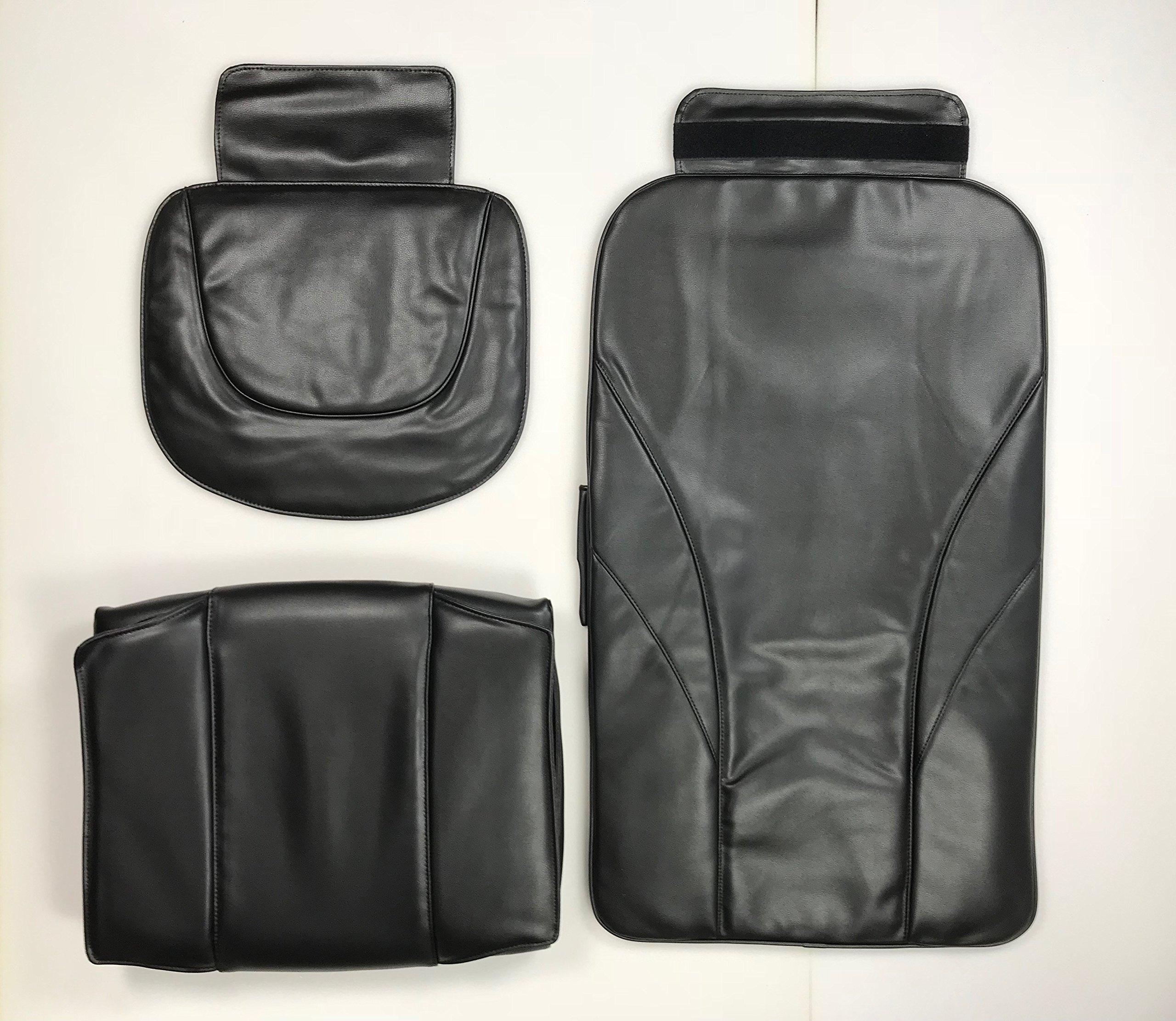 ZKZ Pedicure Chair Massage Bottom-Air Seat Cover Cushion (BLACK)