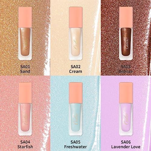 Oulac Oulac Matte Eyeshadow Baby Blue Matte Liquid Eyeshadow Eyeshadow Base| Long-Lasting, Full Coverage, Blendable & Smudge-Proof Formula| Vegan & Cruelty-Free Eye Makeup for Natural Looks SA05