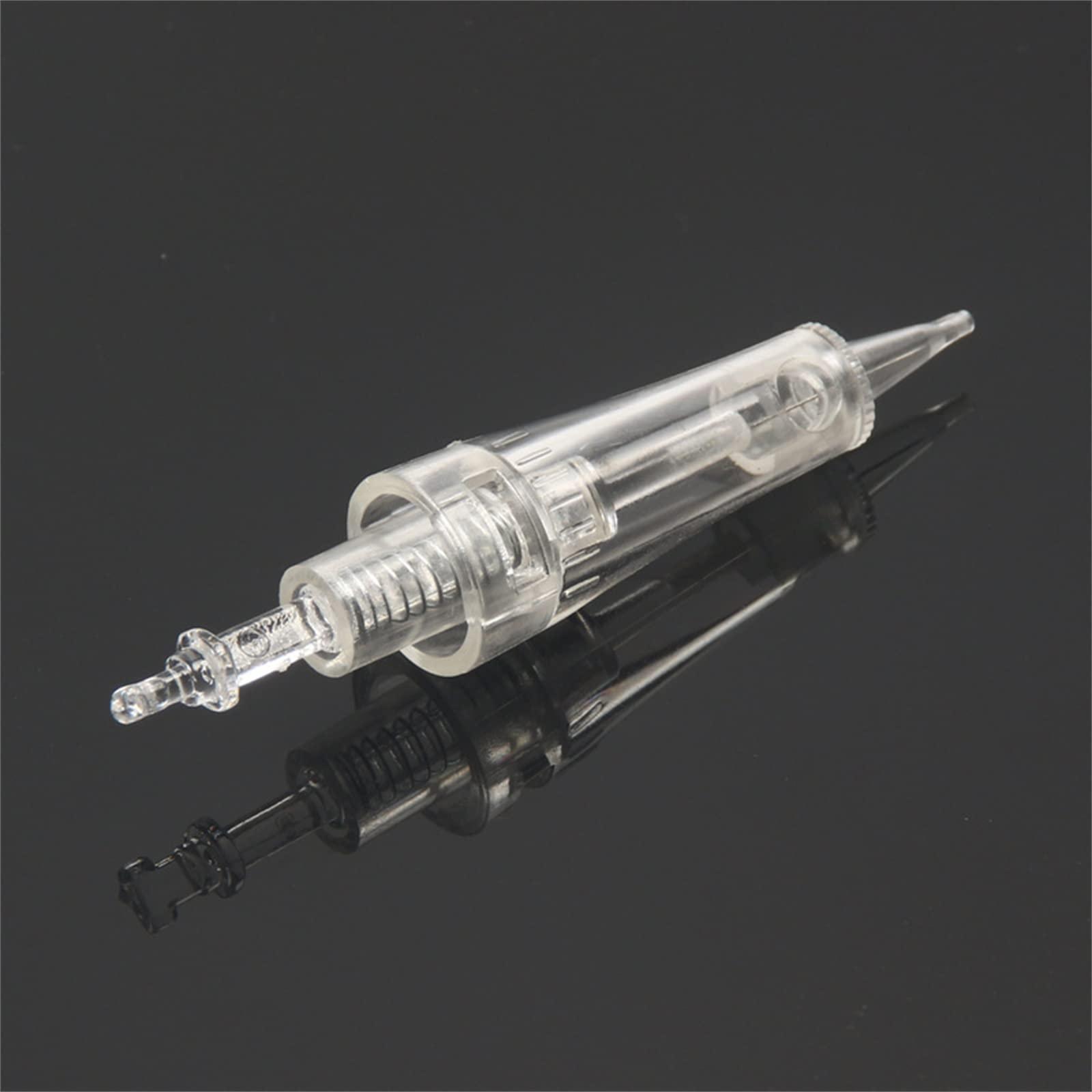 MAXSMLZT 50pcs Tattoo Needles Permanent Makeup Cartridge Needles Tattoo Gun 1RL/3RL/5RL for Digital Eyebrow/Lips/Eyeliner Machine,2rl