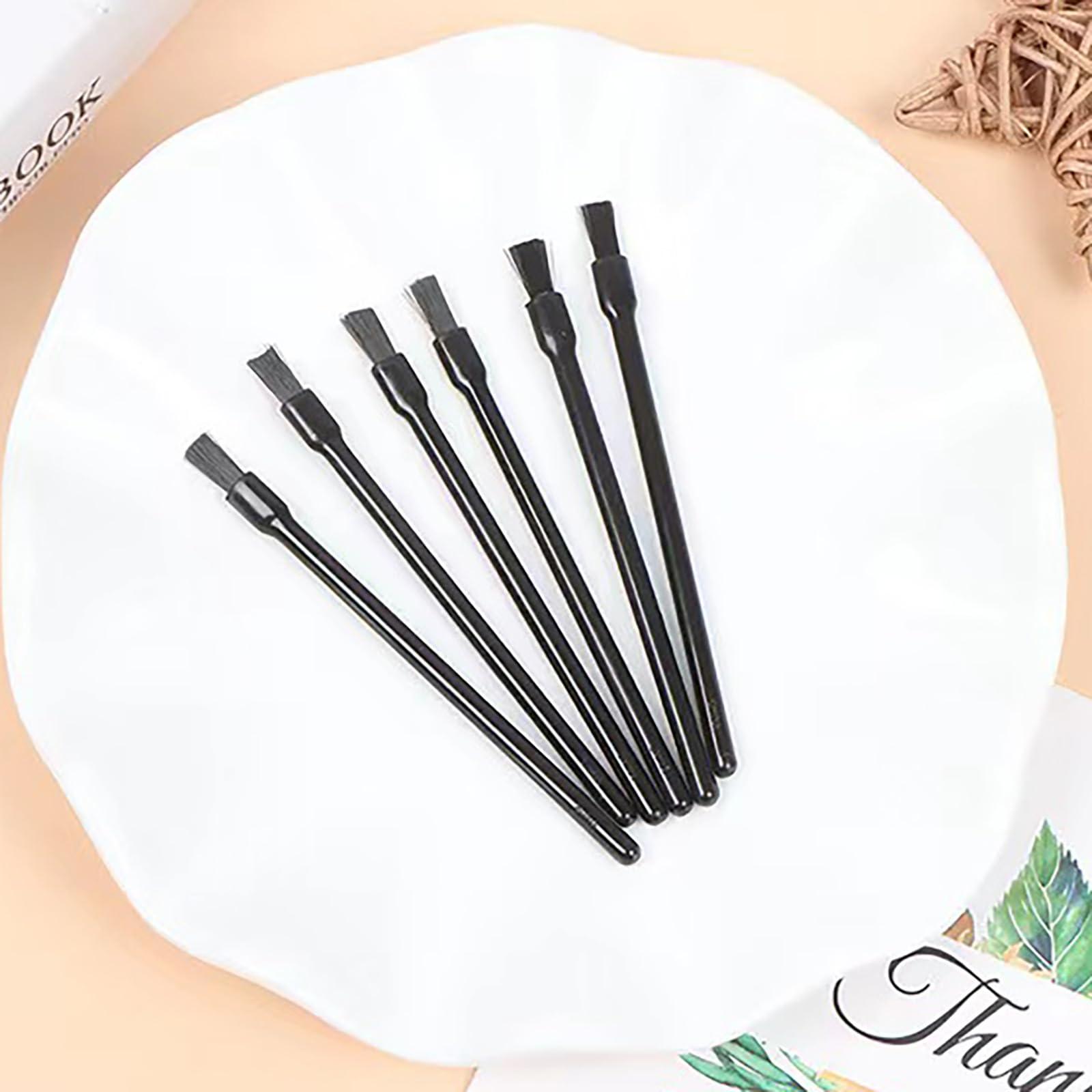 BFLCTTBD 100 Pcs Lip Brushes Disposable Lip Applicators Lipstick Lip Gloss Wand Multi-Functional Makeup Brush Tool For Nail Polish Cosmetic