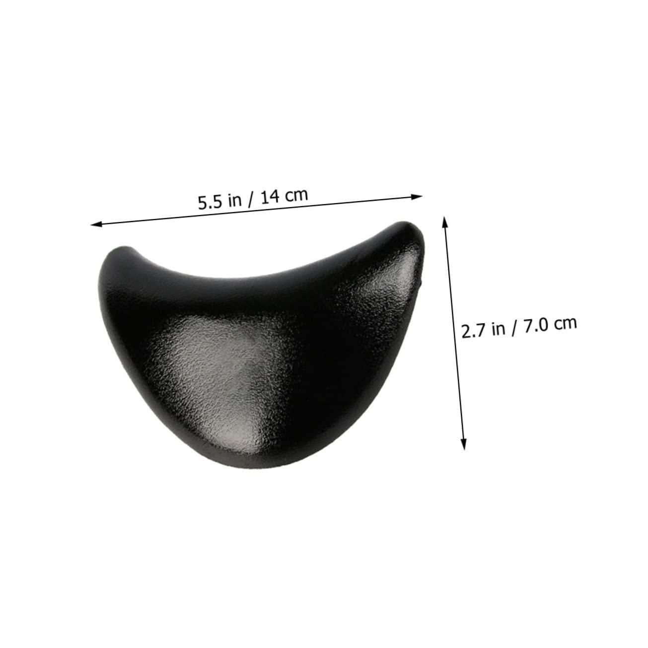 MERRYHAPY MERRYHAPY 2 Pcs Pillow Accessories for Hair Sink Neck Rest Shampoo Neck Rest Hair Washing Hair Salon Supplies Hair Wash Rest Cushion Shampoo Bowl Neck Support Black