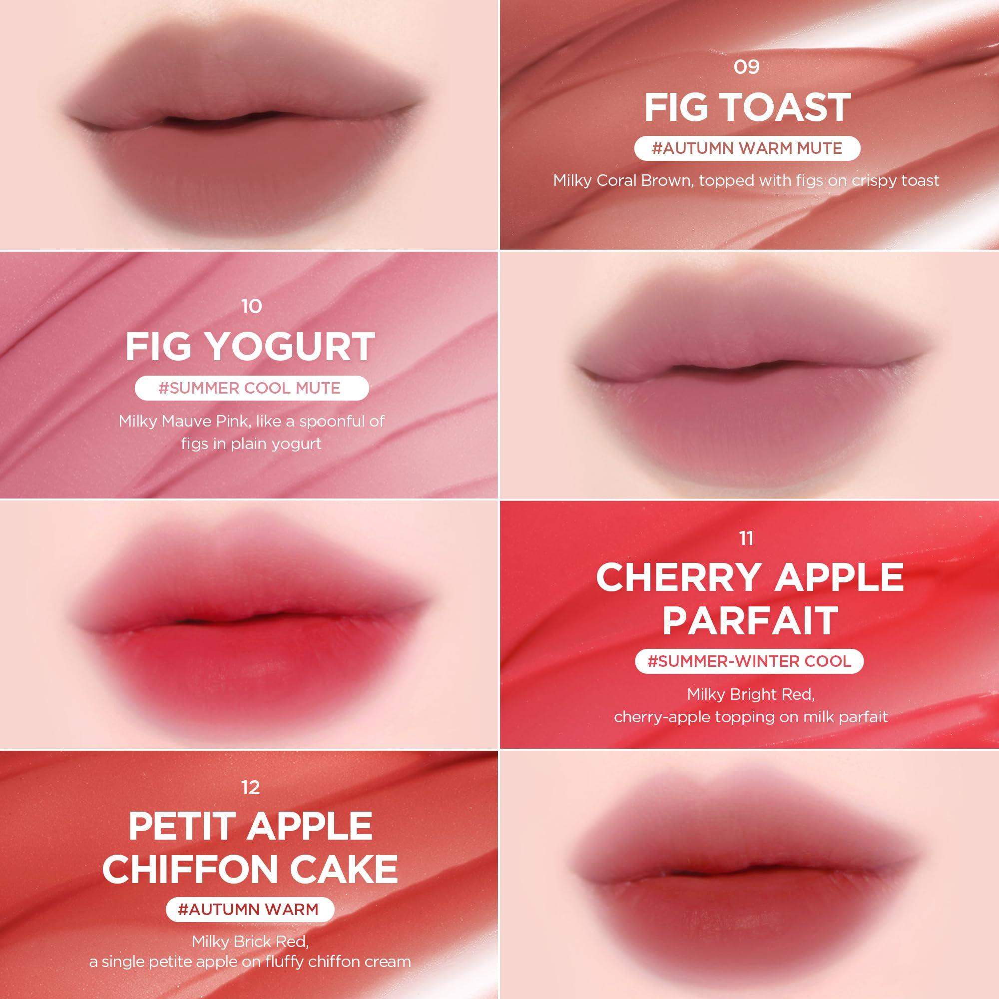 lilybyred lilybyred Sweet Liar Milky Tint Mixtape Edition 4g - Moisturizing Hydro Matte Lip Tint with Soft Milky Finish (03 Strawberry Baby Chou, One size)