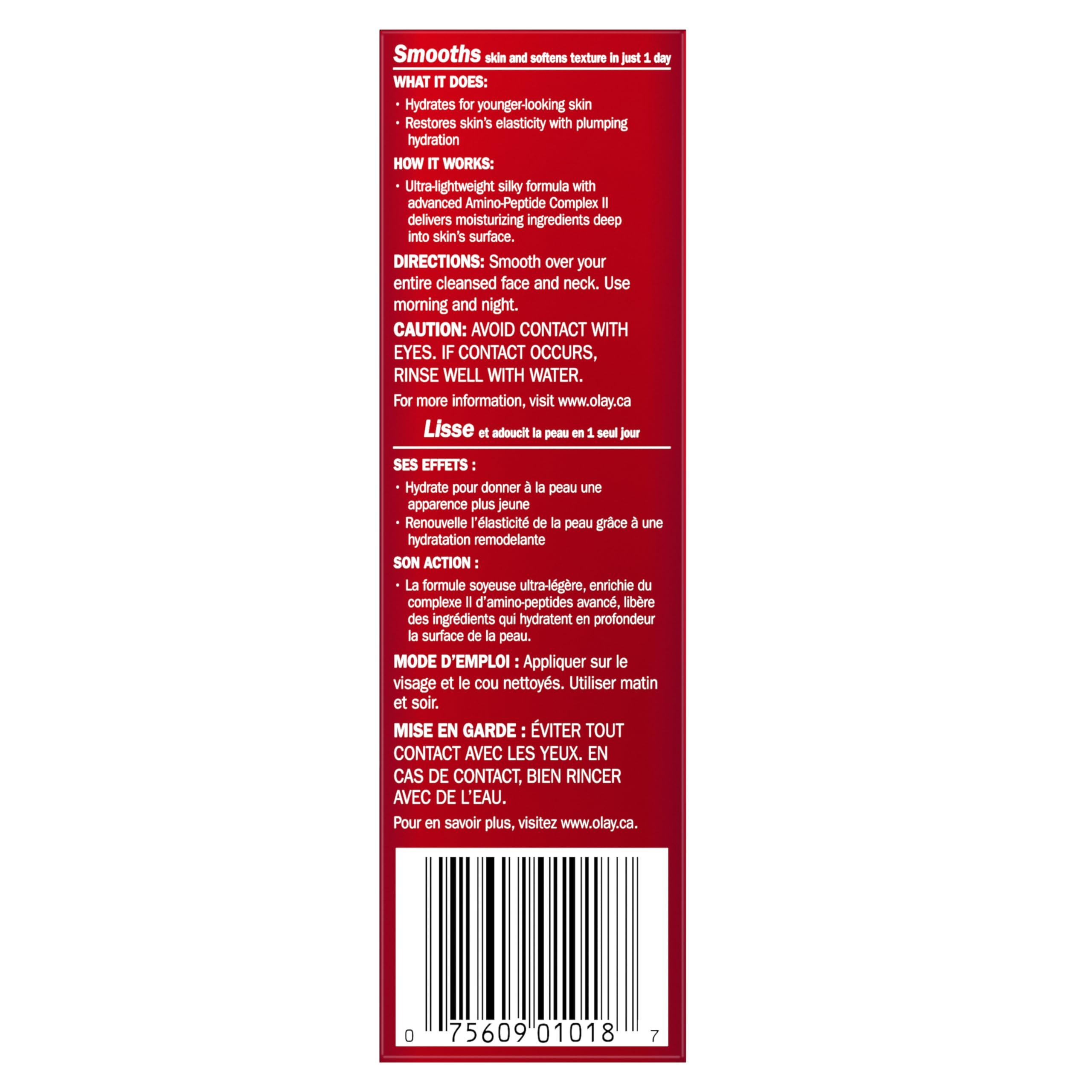 Olay Olay Face Moisturizer, Regenerist Fragrance Free Light Gel Regenerating Serum, 1.7 fl oz