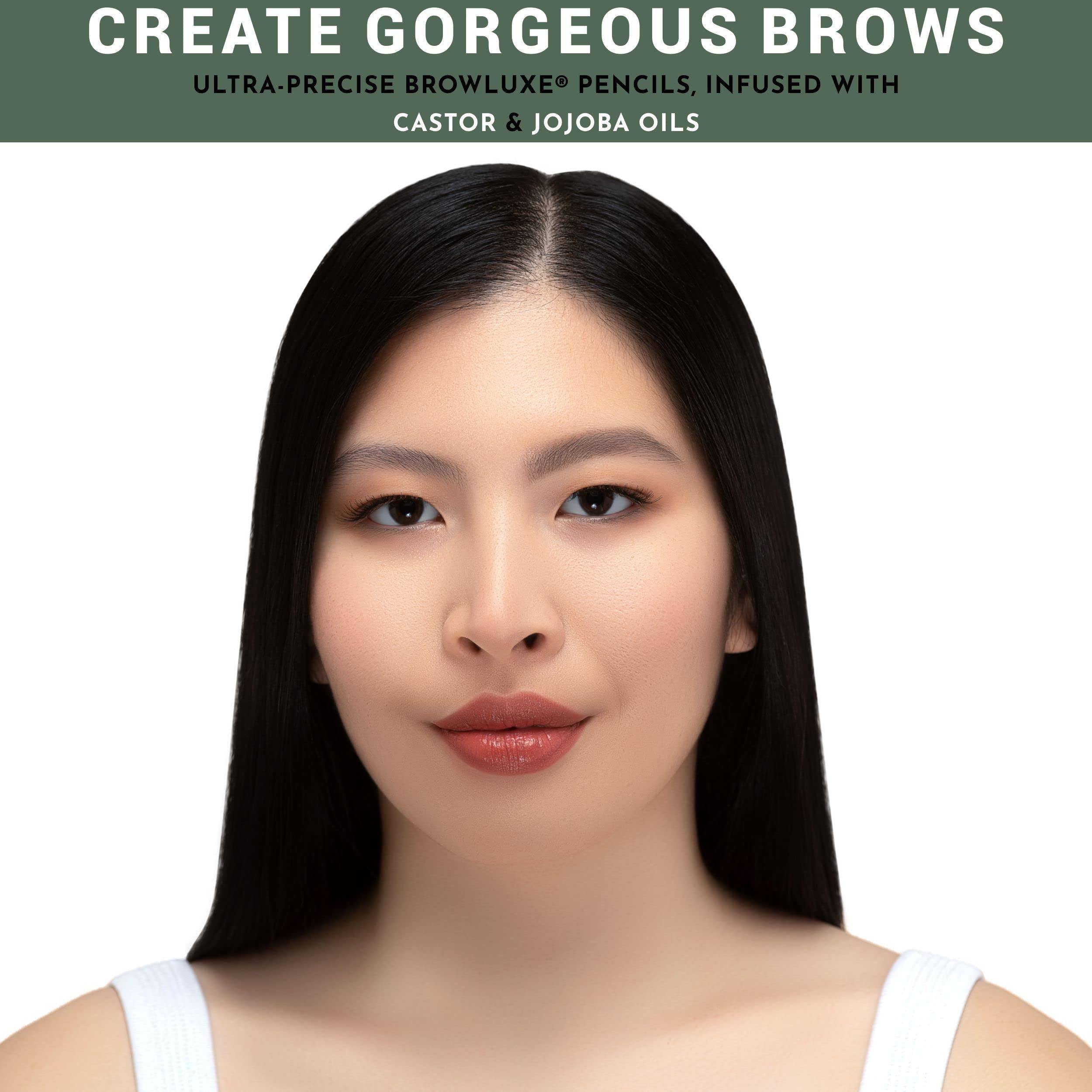 browluxe Browluxe Eye Brow Pencil | Ultra Thin Precision Eyebrow Pencil | Long Lasting | Waterproof Eyebrow Makeup | Nourishing Brow Definer Pencil | Taupe