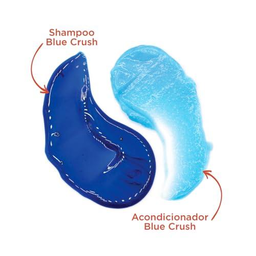 John Frieda John Frieda Blue Crush Conditioner, Toning Shampoo for Brunette Hair, Nourishes Color-Treated and Natural Hair, Blue Pigments for Vibrant, Cool-Toned Brunette Hair by Reducing Orange Tones, 8.3 Oz