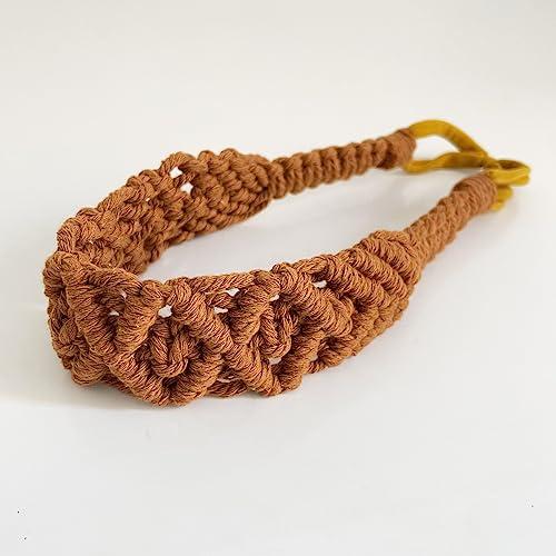 Jseng Jseng Crochet Headbands Handmade Bohemian knit Headband for Women Summer Beach Headbands 3Packs