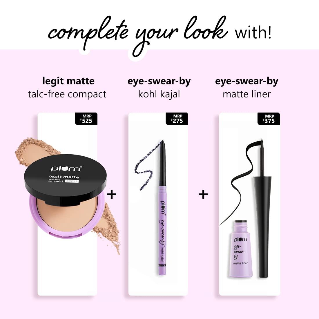 Plum Plum Matterrific Lipstick Highly Pigmented Nourishing & Non Drying 100% Vegan & Cruelty Free (1 Count (Pack of 1)) (Peach Please - 122 (Peachy Brown Nude))