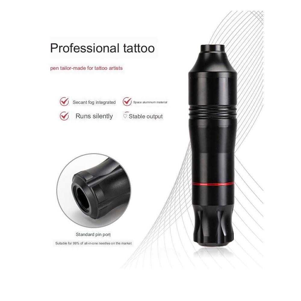 TTOOGO Tattoo Kit - Tattoo Pen Kit Complete Tattoo Kit All-In-One Motor Pen Set for Beginners And Pros Quiet, Stable, And Versatile for Liner And Shader