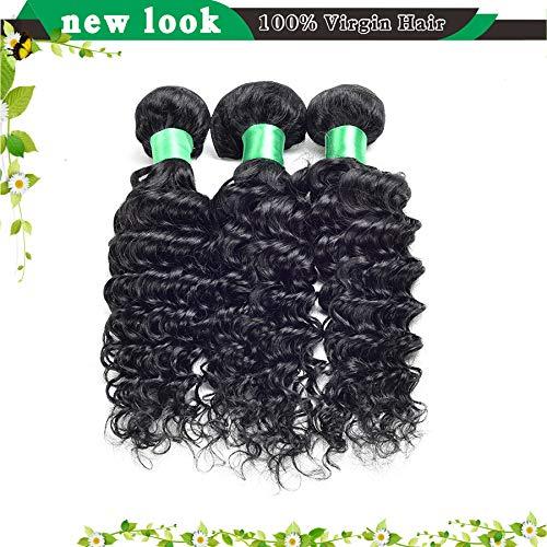 SF_new look 9a Raw Indian Hair Bundles Deep Wave Human Hair Bundles Virgin Hair Deals (28 28 28)