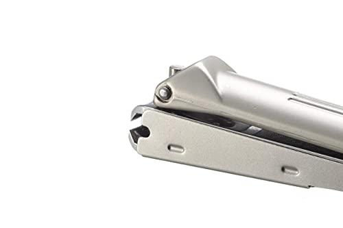 Seki EDGE Seki Edge Satin Slim Nail Clipper (SS-109) - Stainless Steel Fingernail Clippers With Nail File & Nail Catcher - Slim Design to Shape Nails for Men & Women - Made in Japan