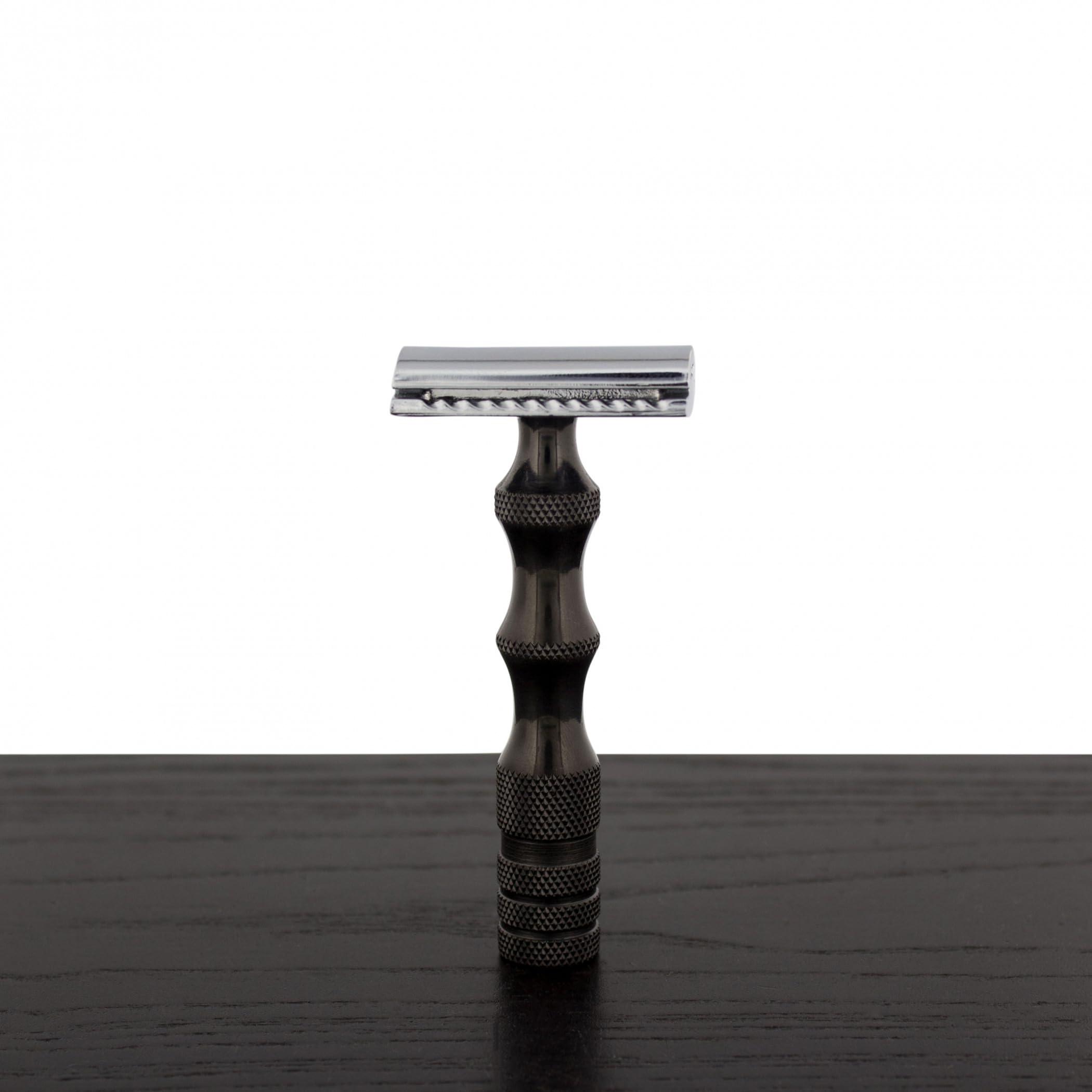 West Coast Shaving West Coast Shaving Black Titanium Collection Razor, 84BT (Open Comb)