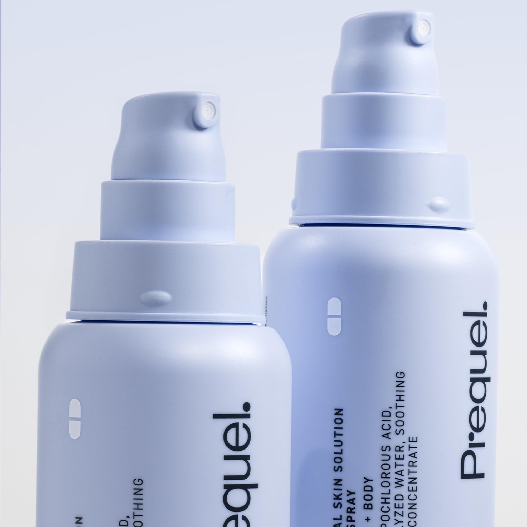 Prequel Prequel Skin - Universal Skin Solution - Hypochlorous Dermal Spray - Electrolyzed Water and Soothing Mineral Facial and Body Skin Spray - 4 Fl Oz