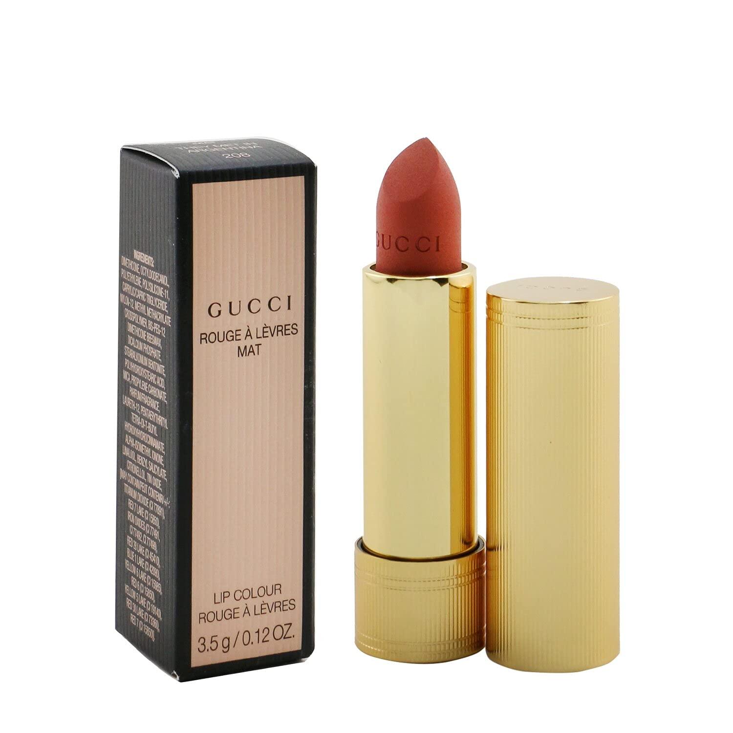 Gucci Gucci Velvet Matte Lipstick 208 They Met in Argentina