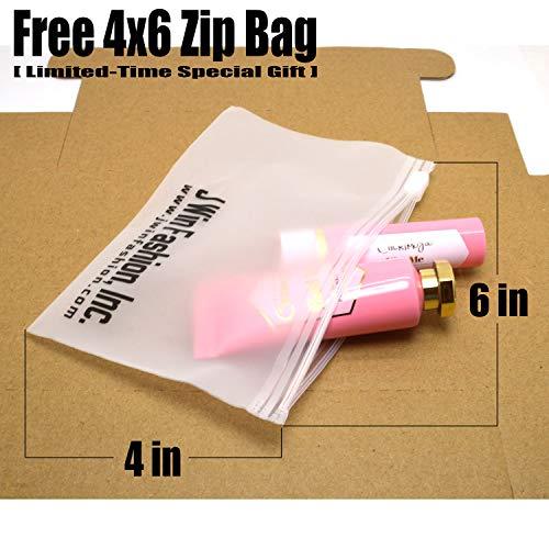 Cherimoya Max Makeup Cherimoya 1 Gift Set of Hold & Kiss Me [ Rose Hand Cream + Vanilla Lip Balm ] + 1 Cosmetic Zipper Bag