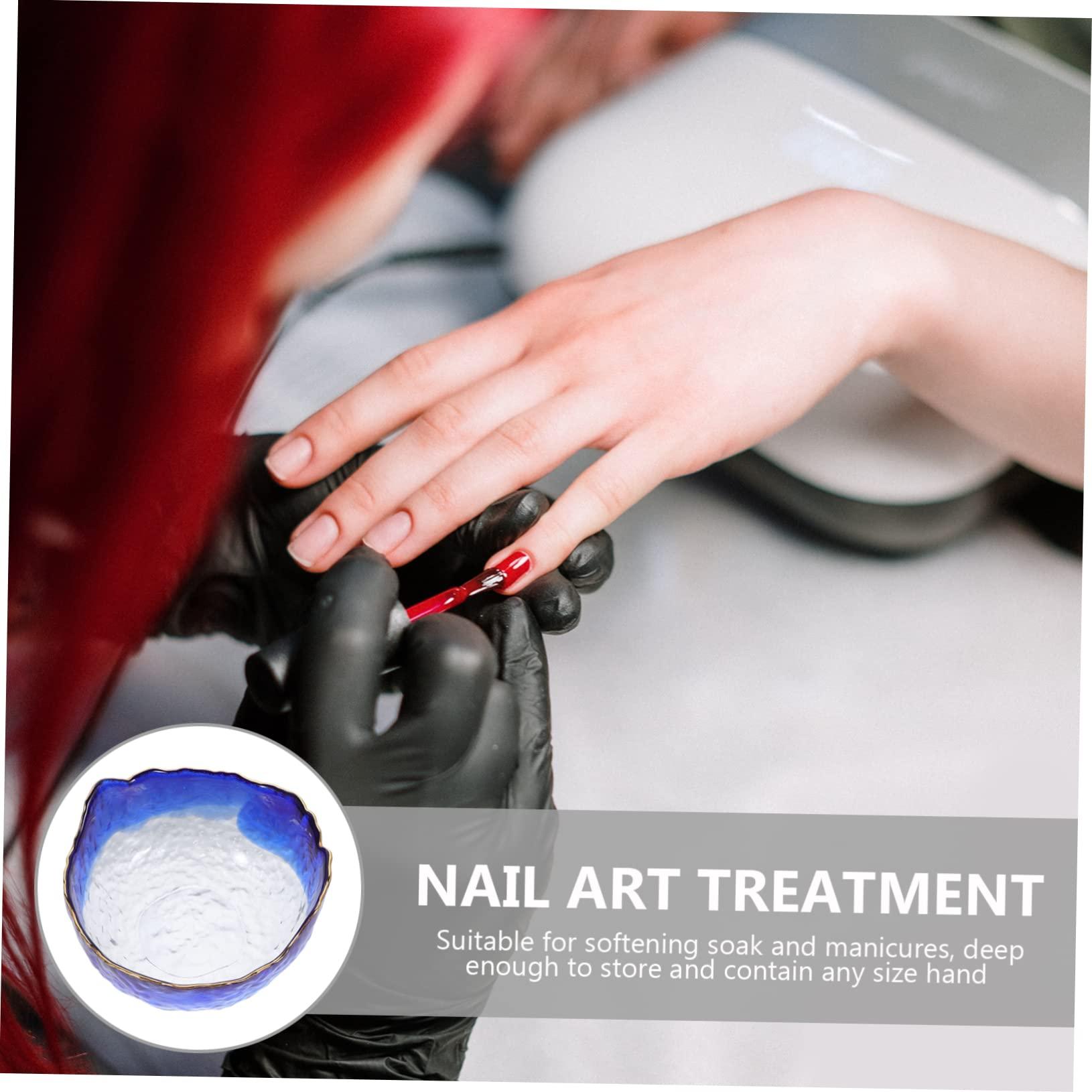 FOMIYES FOMIYES Manicure Hand Soak Bowl, Nail Soaking Bowl, Nail Soak off Tray, Nail Salon Bowl, Nail Soak Bowls, Soaker Bowl, Manicure Hand Bowl, Hand Wash Soaker Tray, Manicure Tool, Spa Glass Phnom Penh