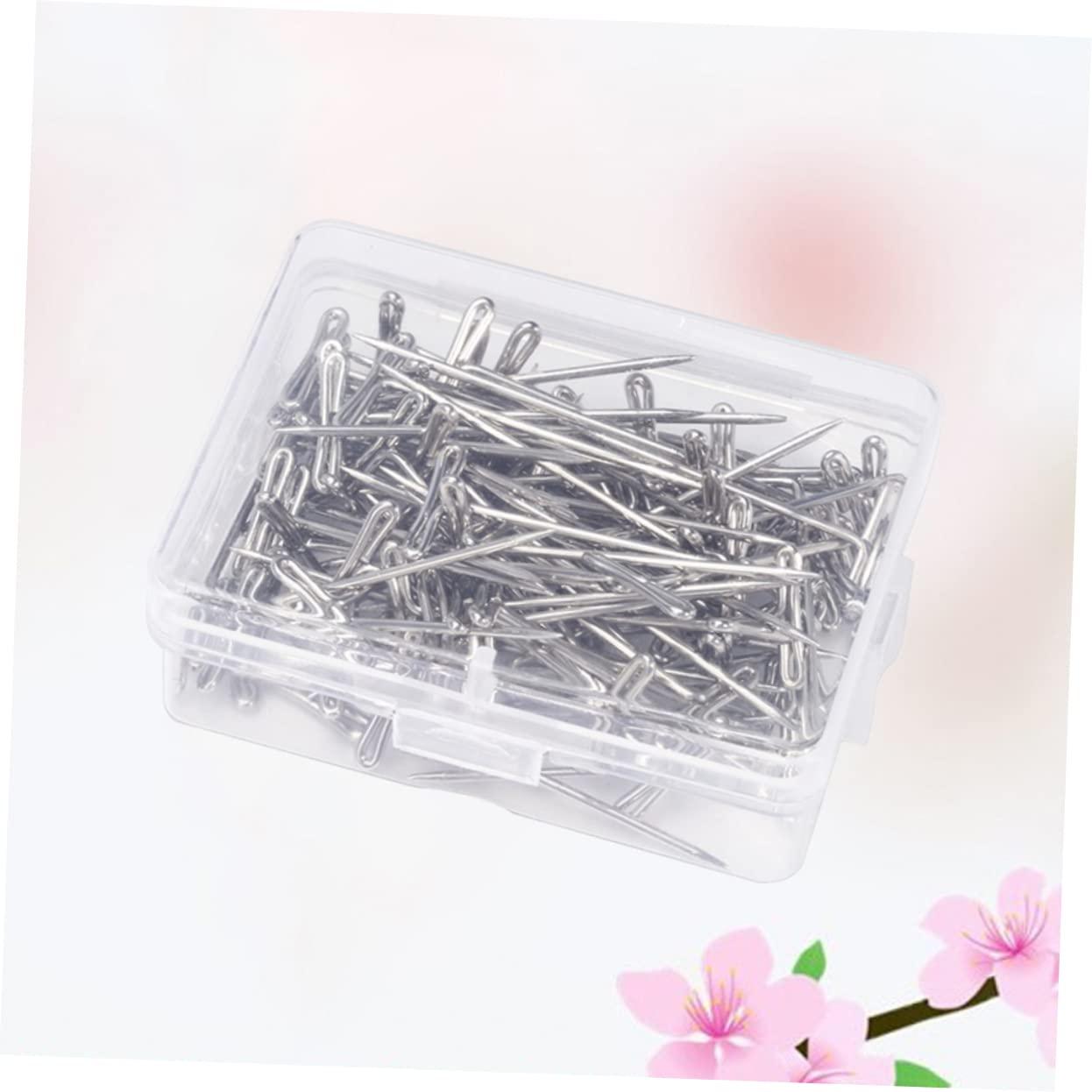 LALAFINA LALAFINA DIY Wig Making 100pcs Simple Wig T-Pins 51mm T-Pins Set for Sewing and Blocking