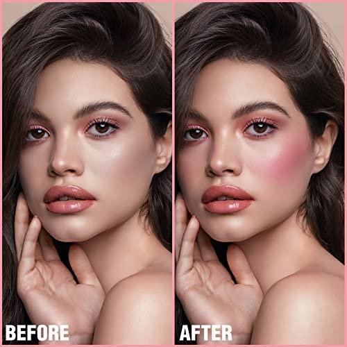 FOCALLURE FOCALLURE Cream Blush Makeup,Buildable Blush Stick for Cheeks,Matte and Dewy Finish,Long Wearing,Easy Application,Lightweight Multi Stick,BABY PINK