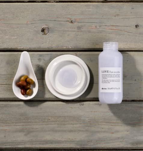 Davines Davines LOVE Hair Smoother, Leave-On Cream To Smooth Frizzy, Unruly Or Wavy Hair Weightlessly, White, 5.07 Fl. Oz.