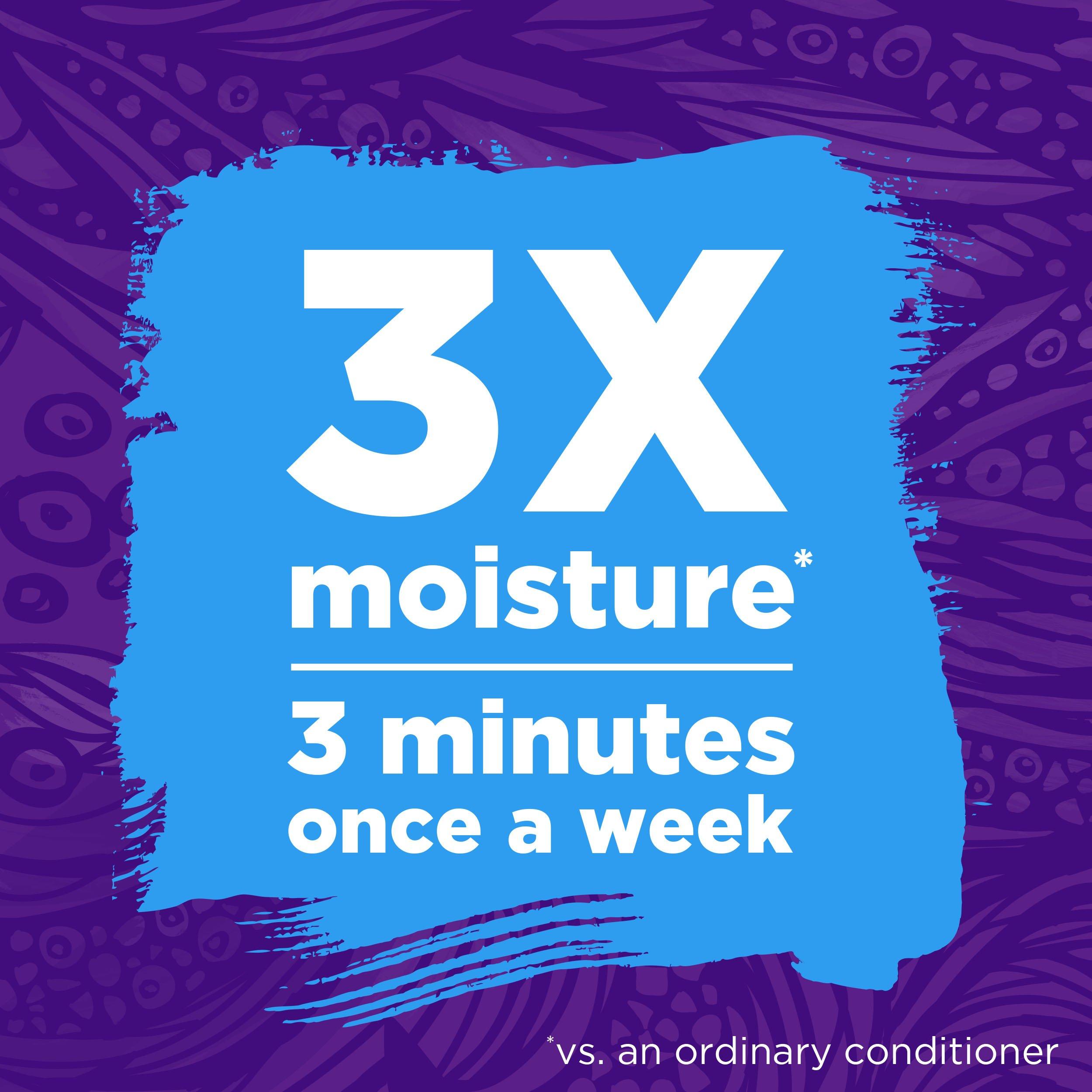 Aussie Aussie 3 Minute Miracle Moist Deep Conditioning Treatment, Detangler, 8 Fluid Ounces (Pack of 3) - Deep Conditioner