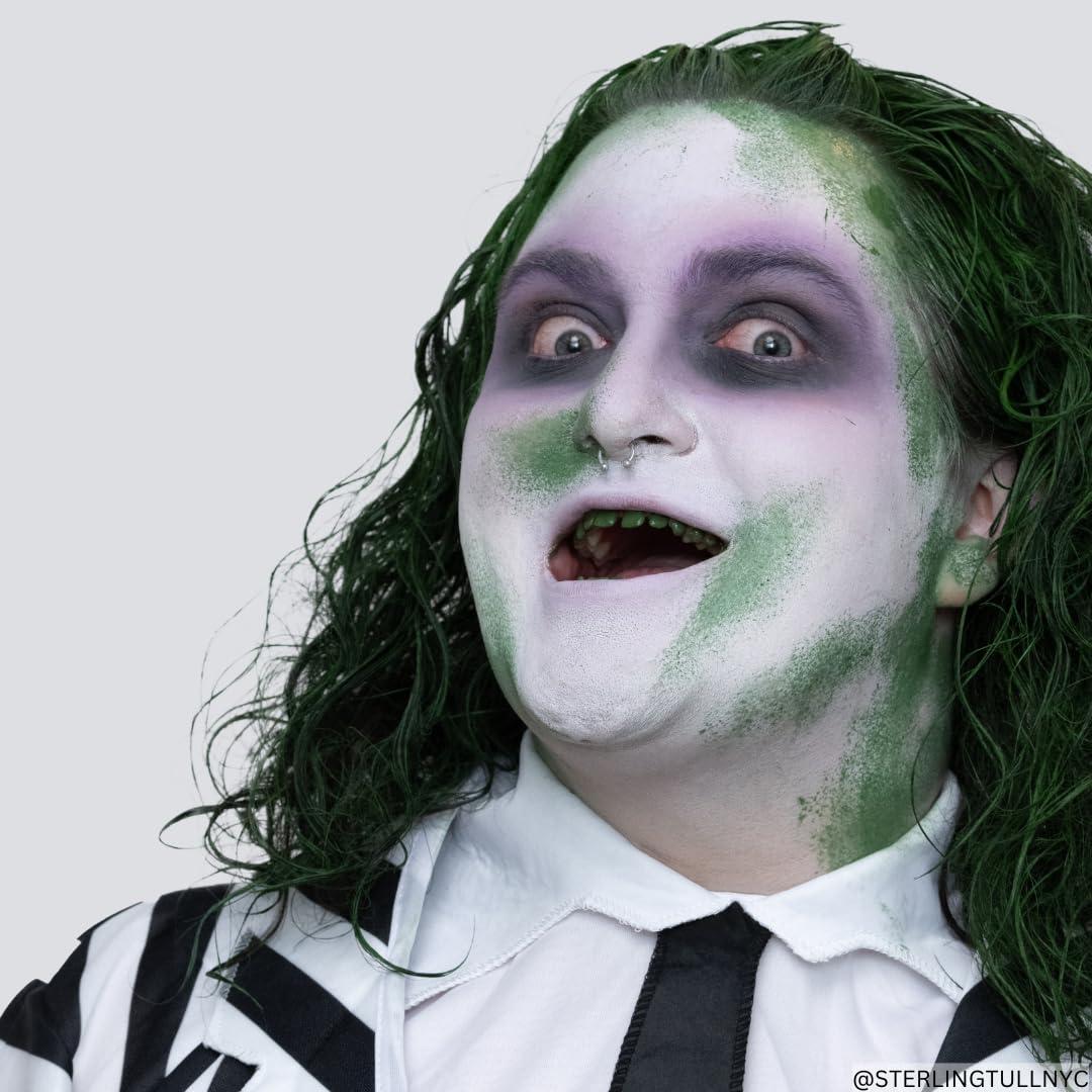 Mehron Mehron Makeup Professional Character Kits| Makeup Kits for Halloween & Cosplay| Made in the USA | Complete Makeup Kit I (Gross Ghost)
