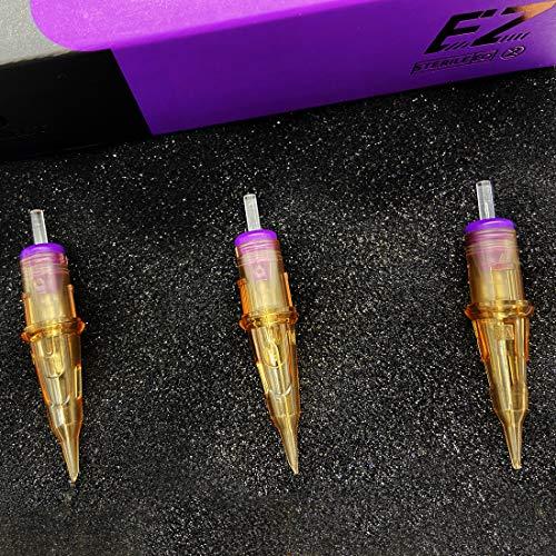 EZTAT2 EZTAT2 Tattoo Cartridge Needles - 20Pcs #10 (5RS) Permanent Makeup SMP Bugpin Round Shader 0.30mm Microblading Hair Scalp for Tattoo Pen Rotary Machine Supply - V-SELECT