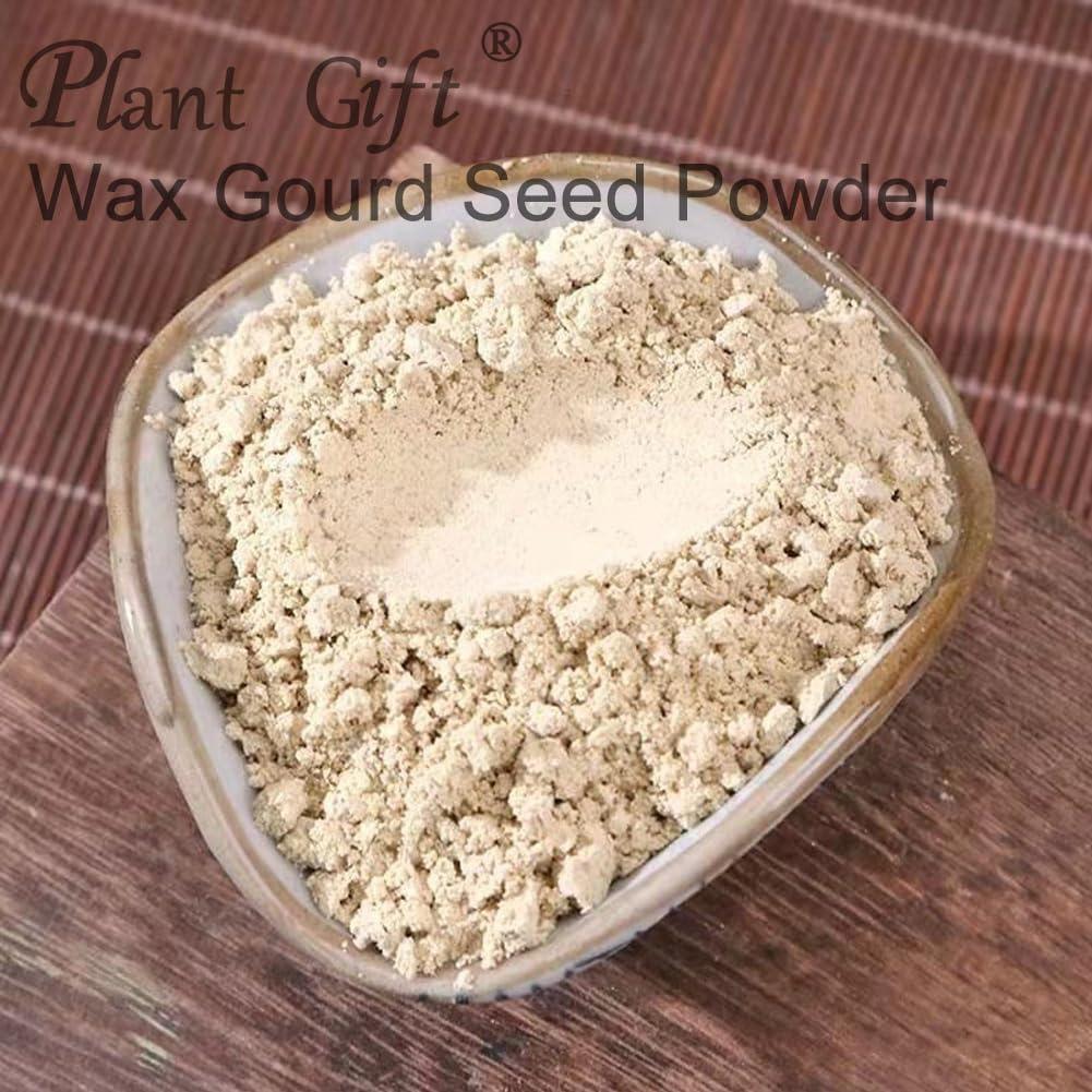 Plant Gift 100% Pure Wax Gourd Seed Powder 100g/3.52oz Natural Wax Gourd Seed Flour | Winter Melon Powder For Smoothies, Shakes, Baking & Drinks, Tea | Free from Preservatives